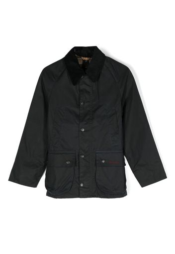 Barbour Kids button-up jacket - Blau