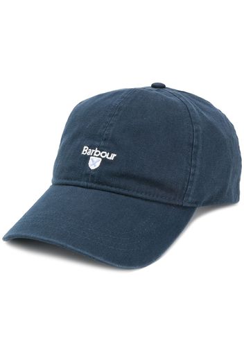 Barbour Baseballkappe mit Logo - Blau