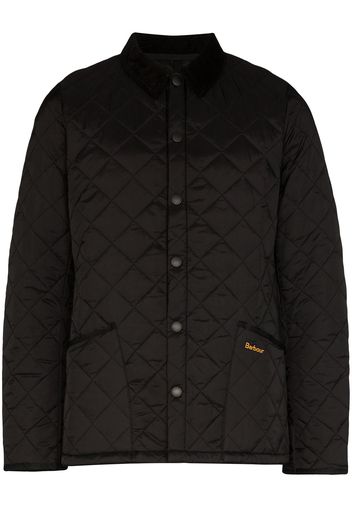 Barbour Gesteppte 'Heritage Lidde' Jacke - Schwarz