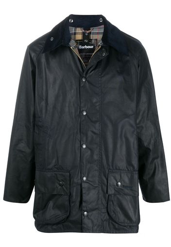 Barbour 'Beaufort' Jacke mit Druckknöpfen - Blau