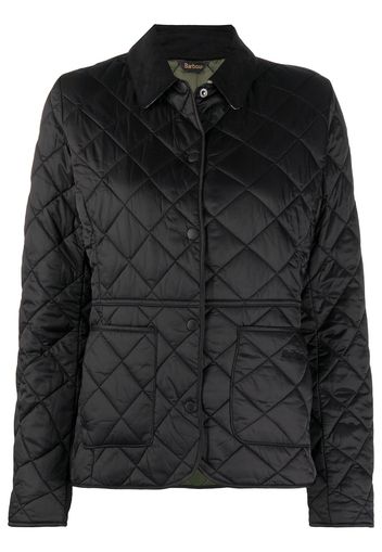 Barbour Schmale Steppjacke - Schwarz