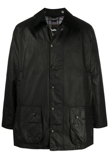 Barbour Gewachste 'Beaufort' Jacke - Schwarz