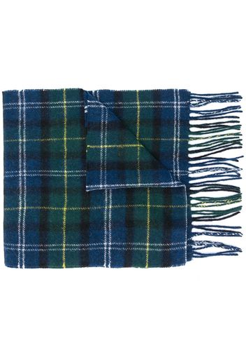 Barbour tartan lambswool scarf - Grün