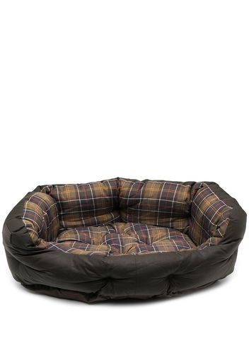 Barbour Hundebett mit Schottenkaromuster - Grau