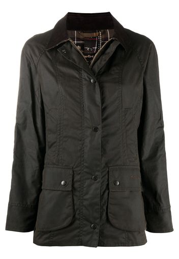 Barbour Gewachste 'Beadnell' Jacke - Grün