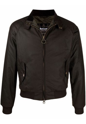 Barbour Jacke mit Reißverschluss - Grün