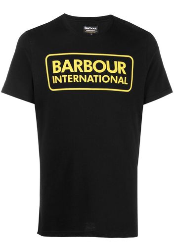 Barbour Essential logo-print T-shirt - Schwarz