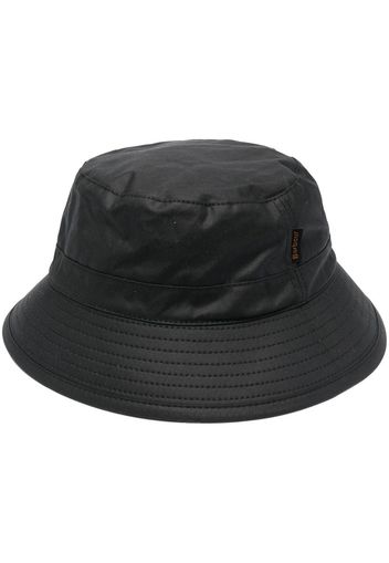 Barbour logo-patch bucket hat - Schwarz