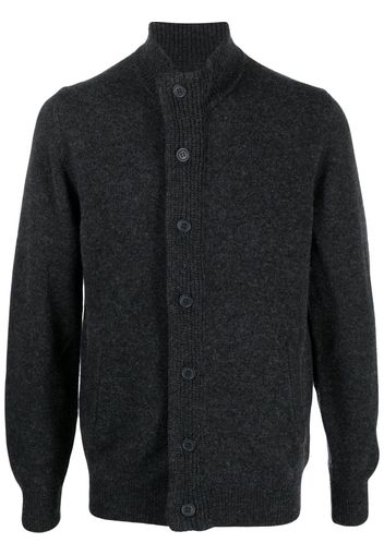 Barbour button-front knitted jumper - Grau