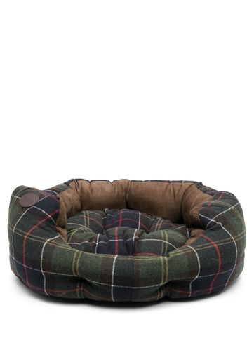 Barbour tartan dog bed - Grün