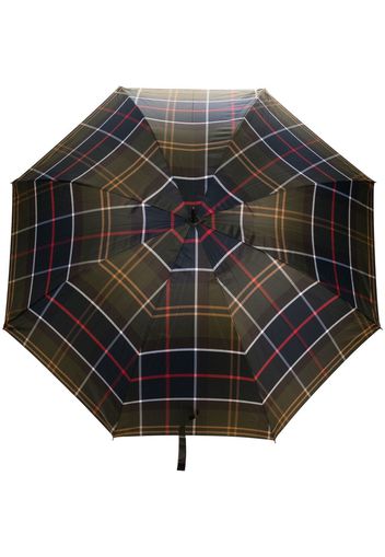 Barbour tartan-check umbrella - Grün