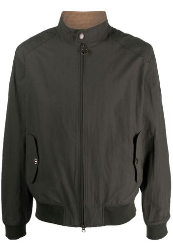 Barbour zip-up lightweight jacket - Grün