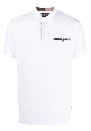 Barbour short-sleeve polo shirt - Weiß