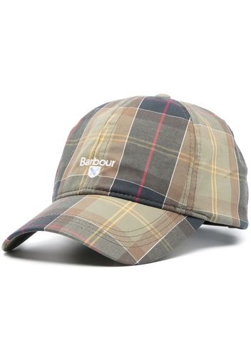 Barbour logo-print baseball cap - Grün