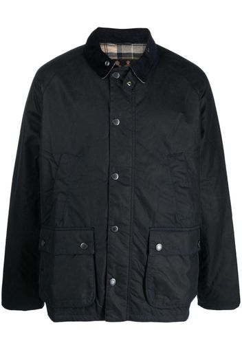 Barbour Hemdjacke mit Logo-Stickerei - Blau