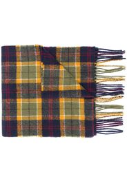 Barbour tartan lambswool scarf - Grün