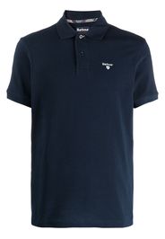 Barbour Poloshirt mit Logo-Stickerei - Blau