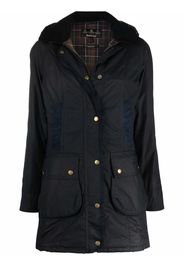 Barbour hooded parka coat - Blau