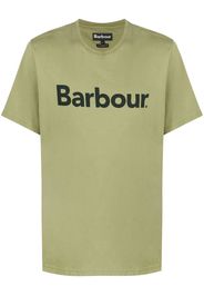 Barbour T-Shirt mit Logo-Print - Grün