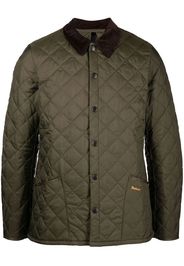 Barbour quilted shirt jacket - Grün