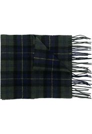 Barbour tartan check pattern scarf - Grün