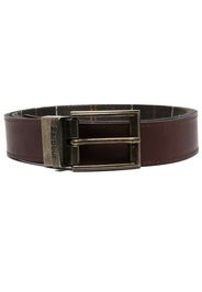 Barbour buckle leather belt - Braun