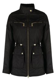 Barbour funnel-neck zipped jacket - Schwarz