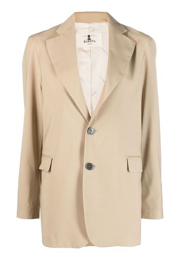 Barena single-breasted wool blazer - Nude