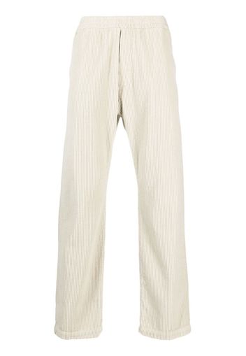 Barena corduroy straight-leg cotton trousers - Nude