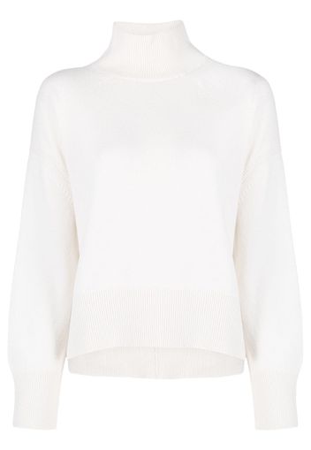 Barrie Kaschmirpullover mit Rollkragen - Nude