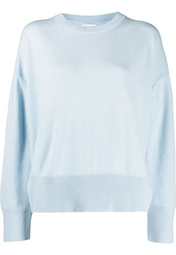 Barrie Pullover mit seitlichen Schlitzen - Blau