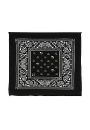 Barrie bandana-print scarf - Schwarz