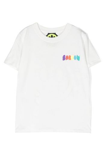 Barrow kids logo-print short-sleeved T-shirt - Weiß