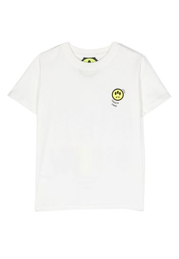 Barrow kids logo-print T-shirt - Weiß