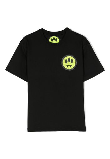 Barrow kids logo-print cotton T-shirt - Schwarz