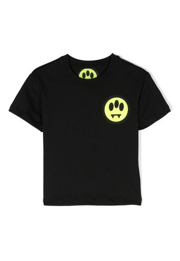 Barrow kids logo-print cotton T-shirt - Schwarz