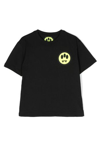 Barrow kids logo-print cotton T-shirt - Schwarz