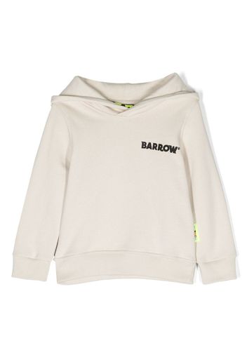 Barrow kids Hoodie mit grafischem Print - Nude