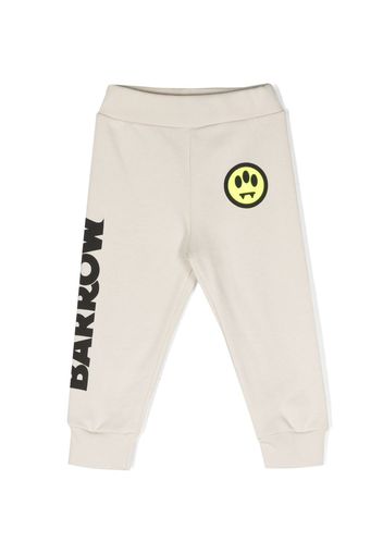 Barrow kids Jogginghose mit Logo-Print - Nude