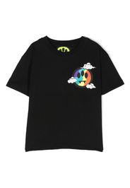 Barrow kids graphic-print short-sleeved T-shirt - Schwarz