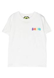 Barrow kids logo-print short-sleeved T-shirt - Weiß