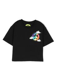 Barrow kids logo-print T-shirt - Schwarz