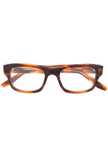 Barton Perreira Brille mit eckigem Gestell - Braun