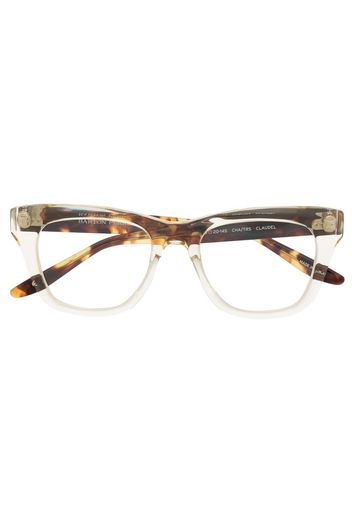 Barton Perreira transparent round-frame glasses - Weiß