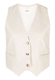 Ba&Sh Jessy cropped waistcoat - Nude