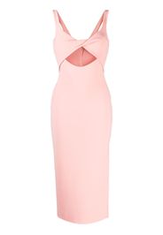 BEC + BRIDGE Joelle cut-out detail midi dress - Rosa