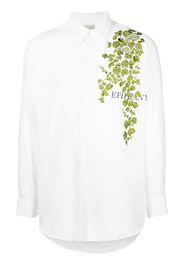 Bed J.W. Ford embroidered-detail shirt - Weiß