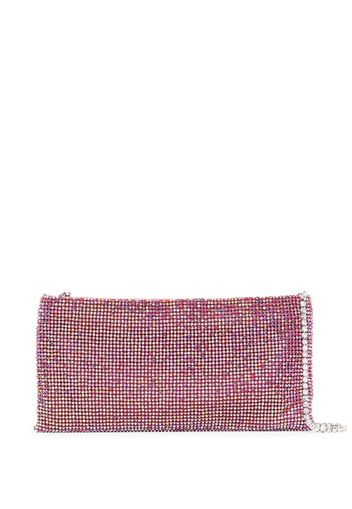 Benedetta Bruzziches Your Best Friend rhinestone clutch bag - Rosa