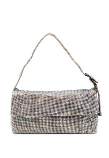 Benedetta Bruzziches gem embellished shoulder bag - Nude