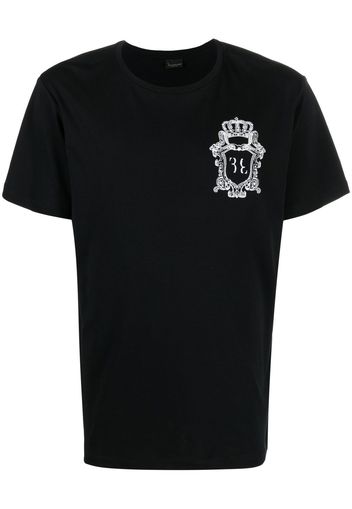 Billionaire Crest logo-print T-shirt - Schwarz